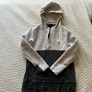 Half zip nursing hoodie